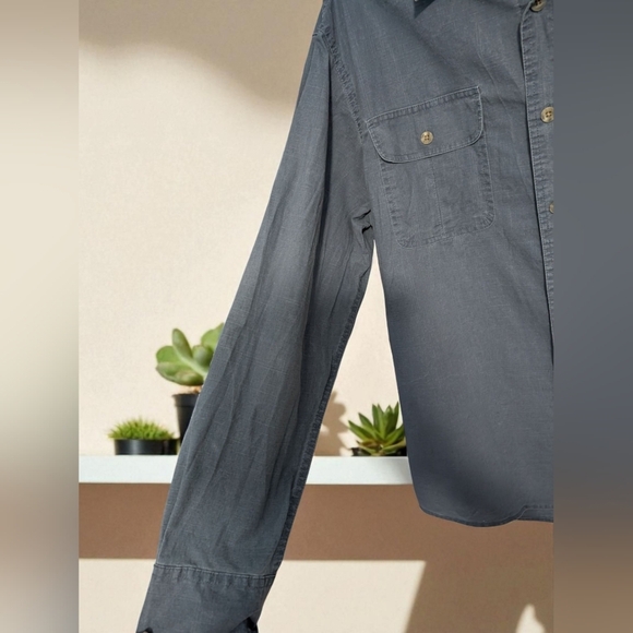 Red Head Brand Co. Classic Denim Button-Down Shirt Size Large (EUC) - Picture 7 of 12